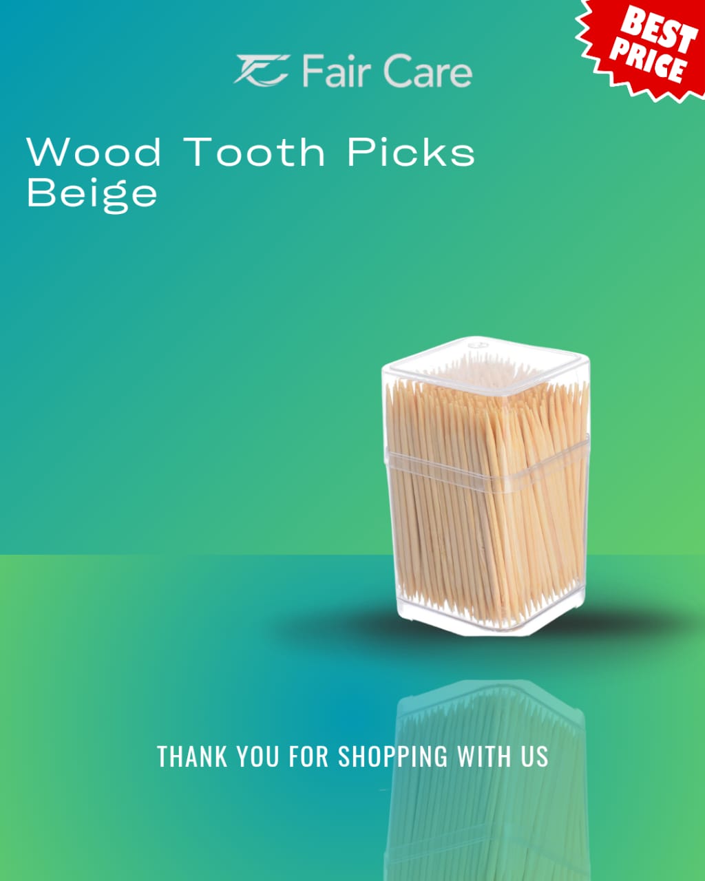Wood tooth picks