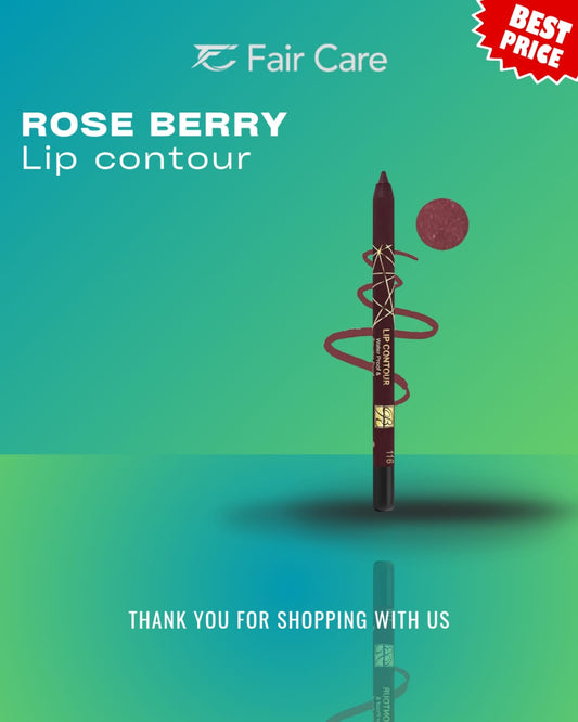 Rose Berry lip contour