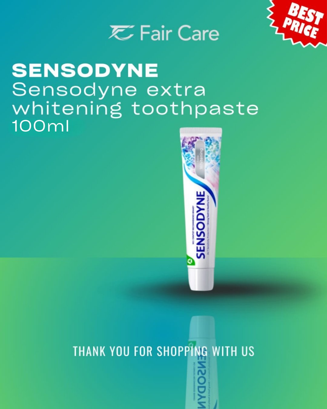 Sensodyne Extra whitening 20ml