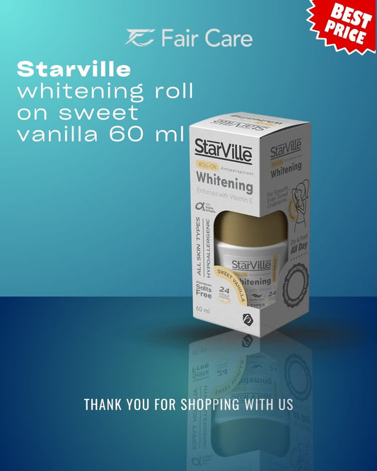 ستارفيل رول أون مفتح بالفانيليا الحلوة (60 جم)