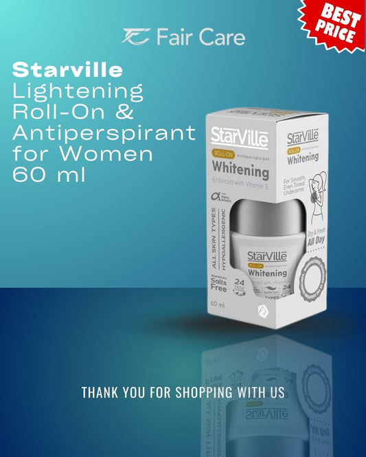 ستارفيل رول أون مفتح ومضاد للتعرق (60 مل)